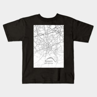 Essen Germany City Map Kids T-Shirt